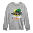 thumbnail image 1 of Hot Wheels - Tis The Season - Toddler & Youth Long Sleeve Graphic T-Shirt, 1 of 5