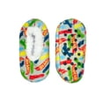 thumbnail image 1 of Hot Wheels Toddlers' Fuzzy Babba Slippers Socks, Sizes 3T-4T, 1 of 4