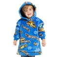 thumbnail image 1 of Hot Wheels Holiday Toddler Boys Cozy Hoodie with Faux Shearling Lining, Sizes 12M-5T, 1 of 8