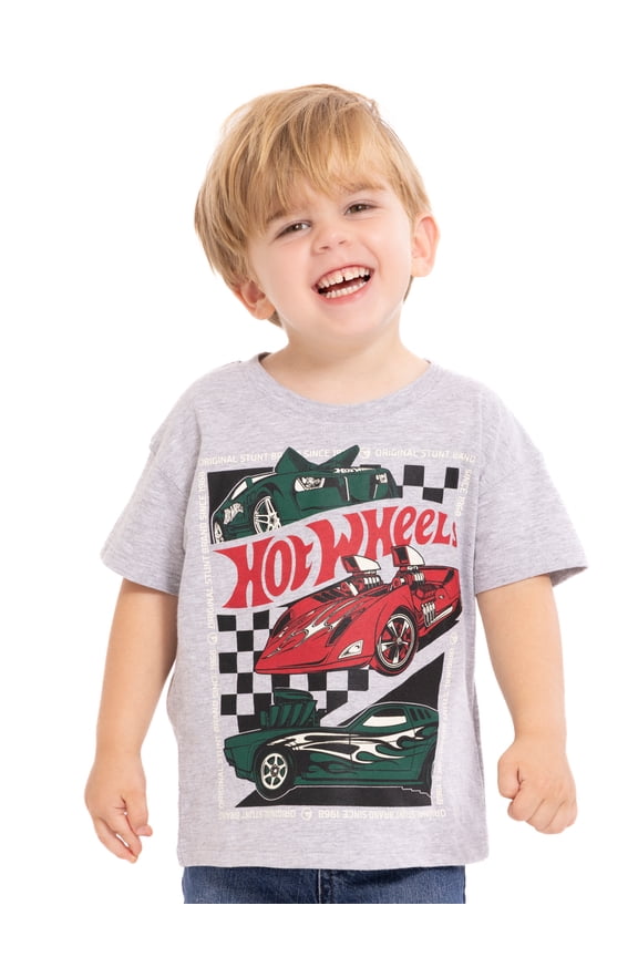 Toddler Boys Graphic Tee with Short Sleeves, Sizes 12M-5T