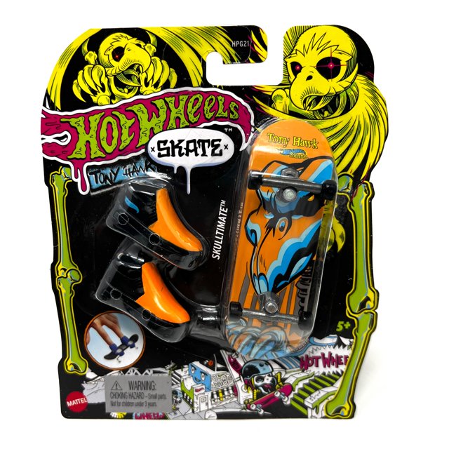 Hot Wheels Tony Skulltimate Fingerboard Toy Fingerboard
