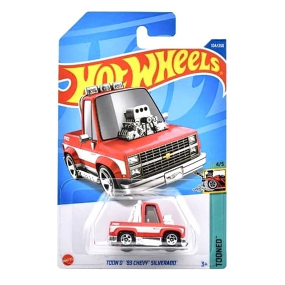 Hot Wheels Toon'D 1983 Chevy Silverado Tooned 2025