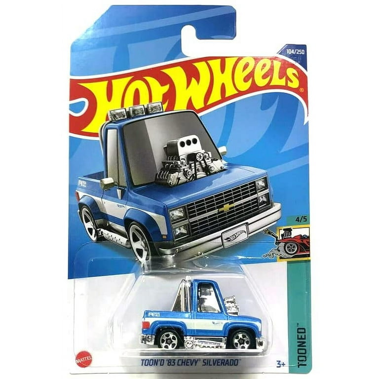 Amazon.com: Hot Wheels '83 Chevy Silverado, HW Slammed 1/5