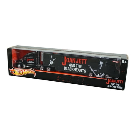 Hot Wheels Tour Haulers Joan Jett and The Blackhearts Semi Truck & Trailer Set