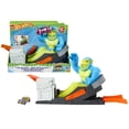 thumbnail image 1 of Hot Wheels Toxic Ape Attack Car Vehicle Playset, 25 Pieces, 1 of 6