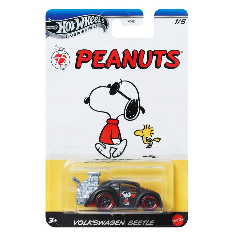 2024 Hot Wheels Silver Series 75 Years Peanuts Complete 5