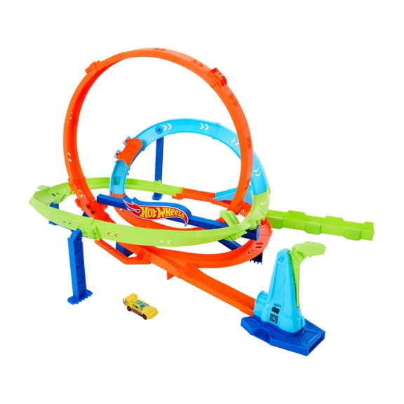 Hot Wheels Loop Cyclone Challenge Track Set