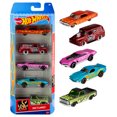 thumbnail image 1 of Hot Wheels Toy Cars or Trucks, 5-Pack in 1:64 Scale (Styles & Colors May Vary; Items May Not Be Pictured), 1 of 7