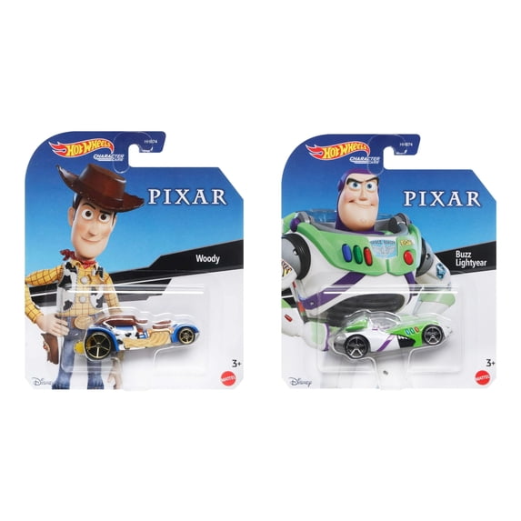 Hot Wheels Toy Story Character Car - Canuck & Boom Boom Vehicle, 1:64 Scale, Inspired By Toy Story 4