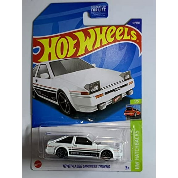 Hot Wheels Toyota AE86 Sprinter Trueno (White) 2022 HW Hatchbacks