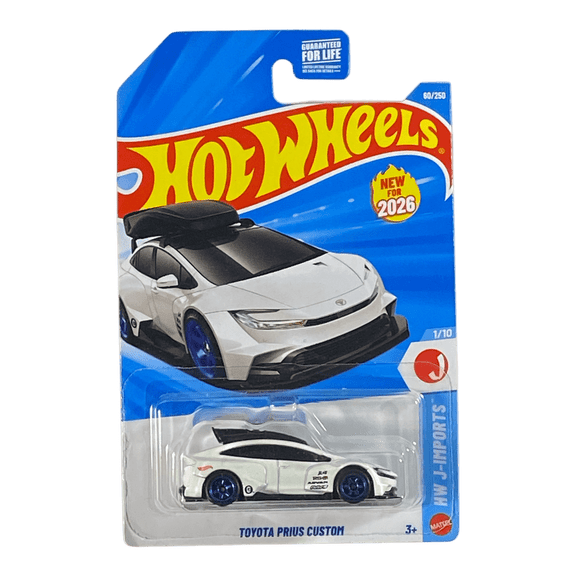 Hot Wheels Toyota Prius Custom - HW J-Imports Series 1/10