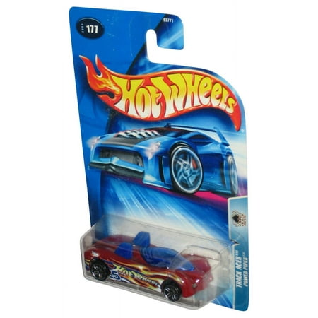 Hot Wheels Track Aces (2004) Red Power Pipes Toy Car #177