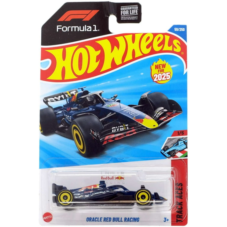 Hot Wheels Track Aces oracle Red Bull Racing Diecast Car