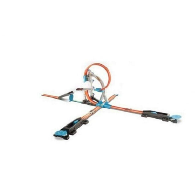 Hot Wheels Track Builder 24 Piece Stunt Kit Playset
