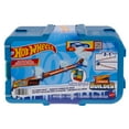 thumbnail image 1 of Hot Wheels Track Builder Ice Crash Playset with Toy Car, 10 Ice-Themed Track Pieces and Storage Box, 1 of 7