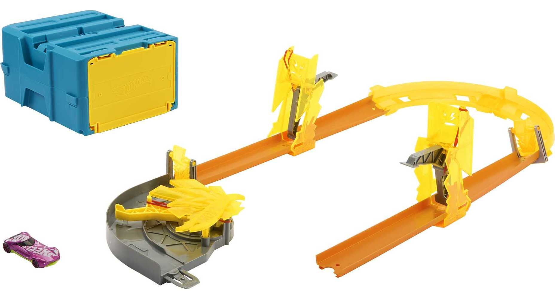 Hot wheels track storage cheap ideas