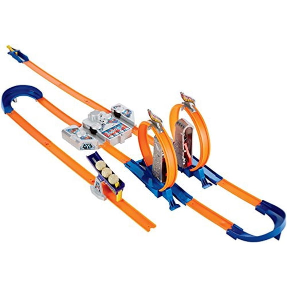 Hot Wheels Track Builder Total Turbo Takeover Track Set