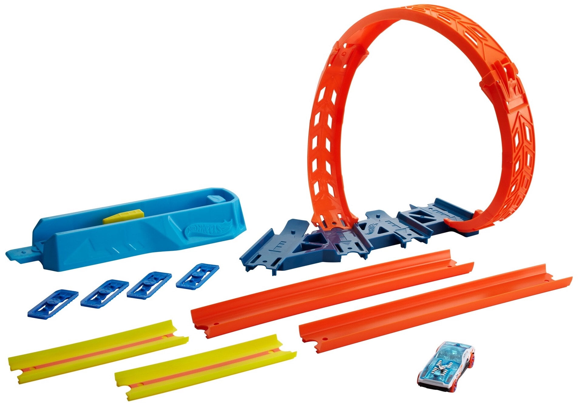 Hot Wheels Track Builder Unlimited Rapid Launch Builder Box, for Kids 6  Years & Up 