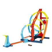 Hot Wheels Track Builder Unlimited Corkscrew Twist Kit Playset & 1:64 Scale Toy Car