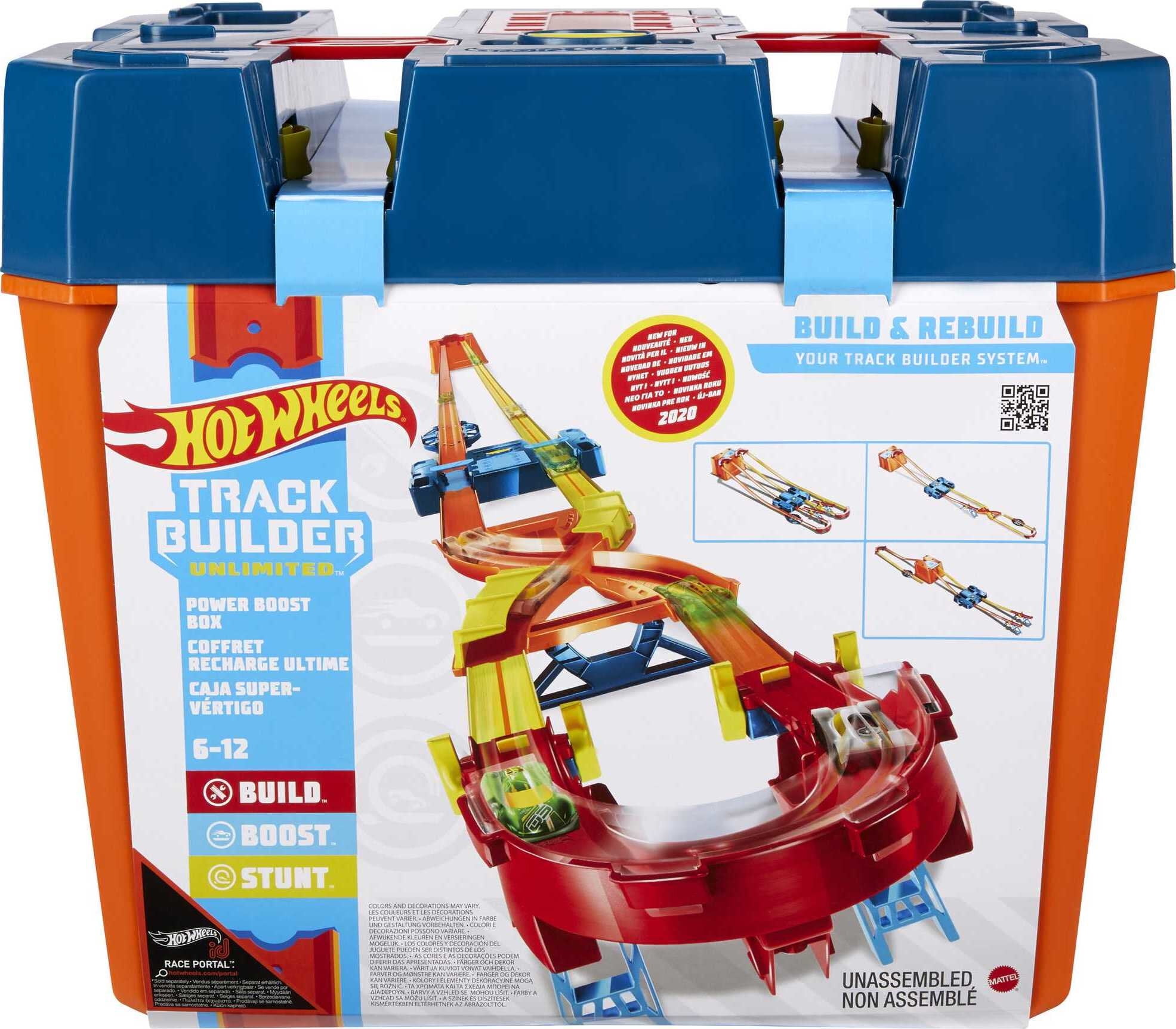 Hot Wheels Track Builder Unlimited Rapid Launch Builder Box