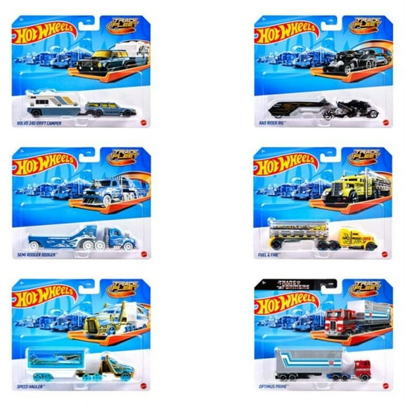 Hot Wheels: Track Fleet Assortment (6)