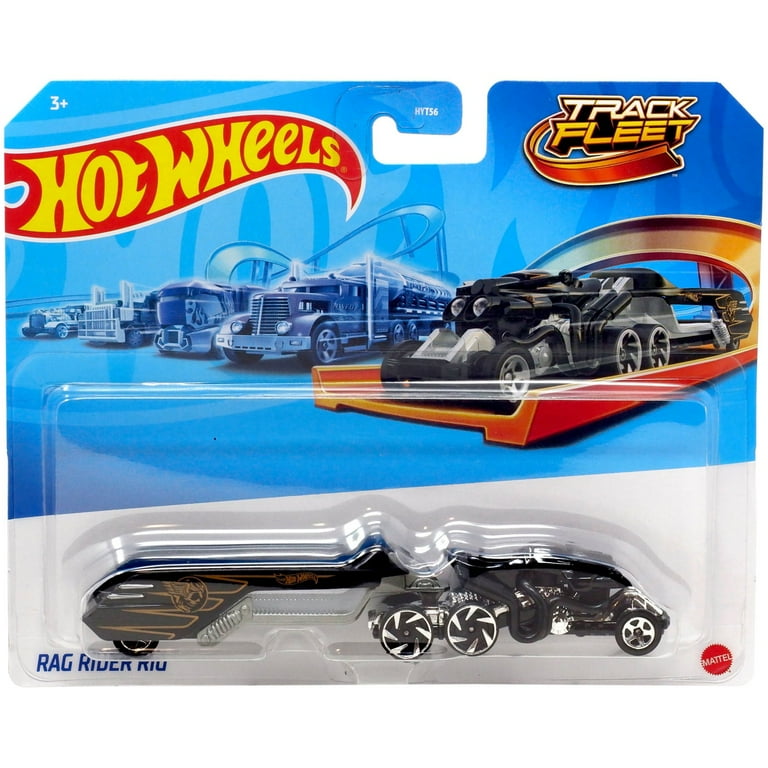 Hot Wheels Track Fleet Rag Rider Rig Die Cast Car - Walmart.com