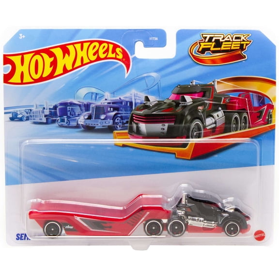 Hot Wheels Track Fleet Semi Twin Mill Die Cast Car