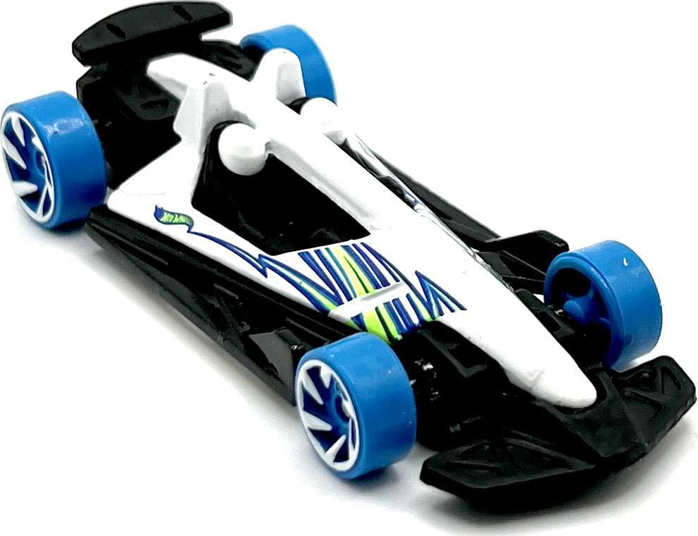 Hot Wheels Track Hammer Diecast Car (White & Black) (No Packaging