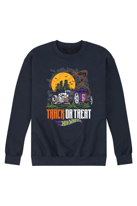- Track Or Treat - Men's Crew Fleece Sweatshirt