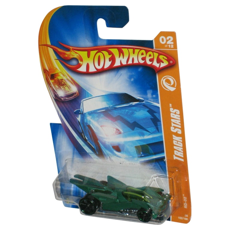 Hot Wheels Track Stars 02/12 (2007) Green RD-02 Toy Car 102