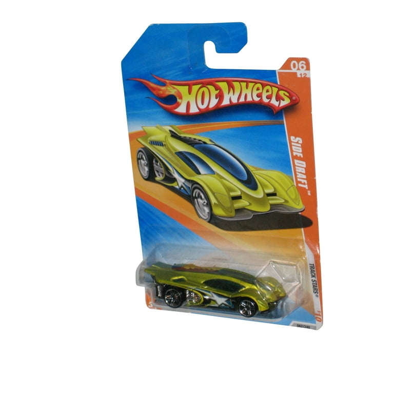 Hot Wheels Track Stars '10 6/12 (2009) Yellow Side Draft Car