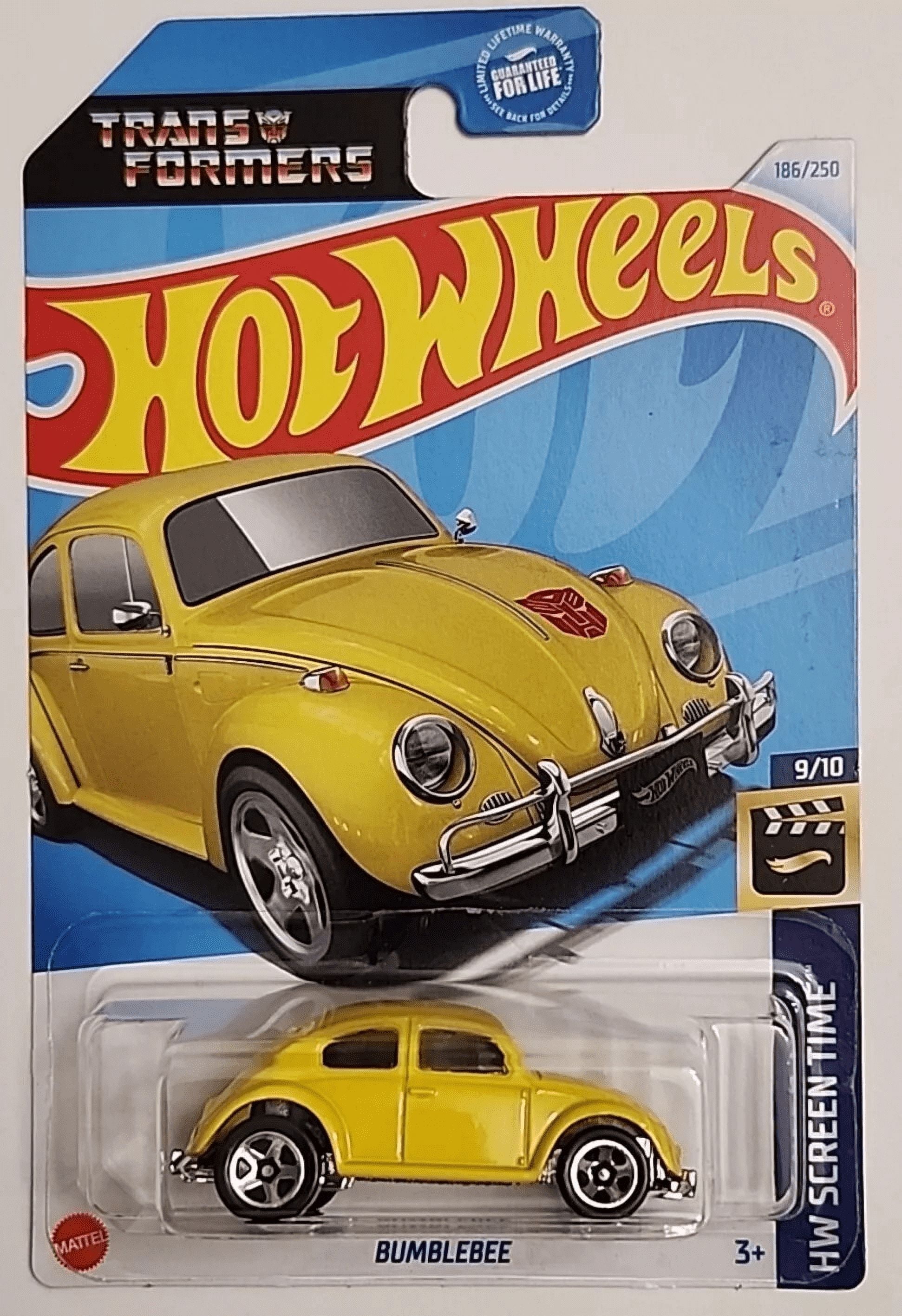 Hot Wheels Transformers Bumblebee 186/250 HW Screen Time 9/10