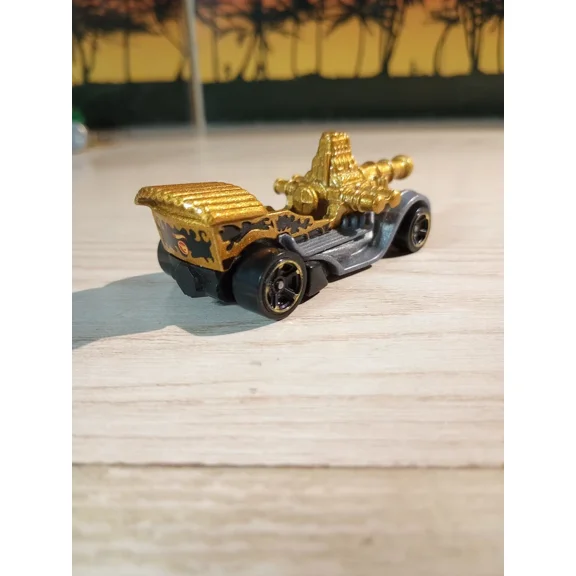 Hot Wheels Treasure Hunt Grease Rod 1:64 Die Cast 2015 Release Malaysia 24 K Gold 50th Anniversary 1:64 Diecast #75 1 Of 9,998 China #