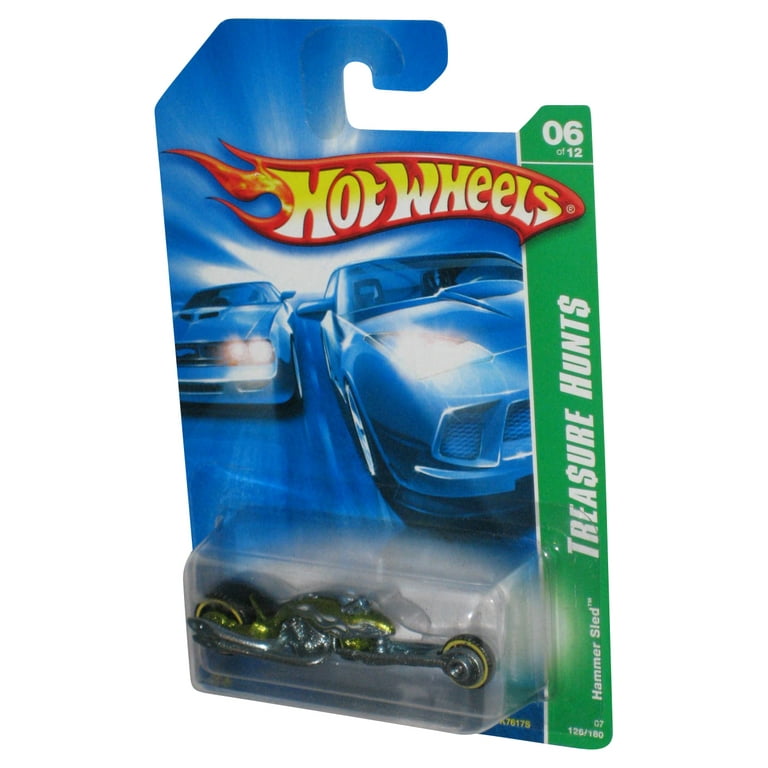 Hammer Sled Hot Wheels 2007 Super Treasure Hunt - HWtreasure.com
