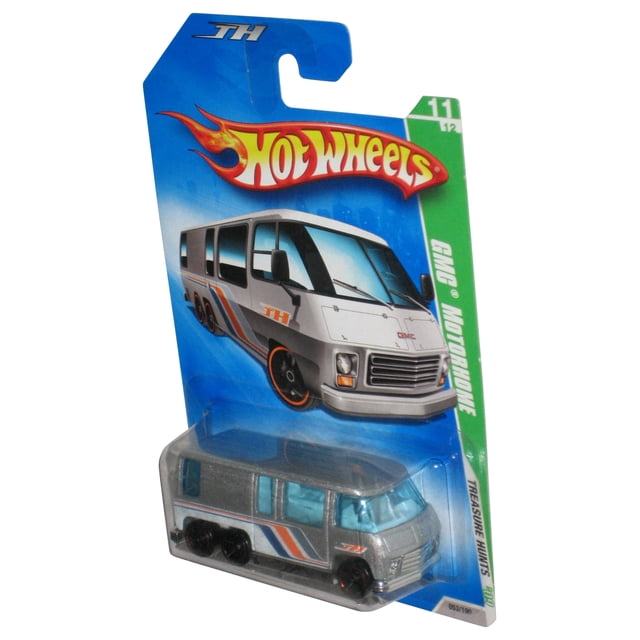Hot Wheels Treasure Hunts '09 11/12 Silver GMC Motorhome Van Toy 053/