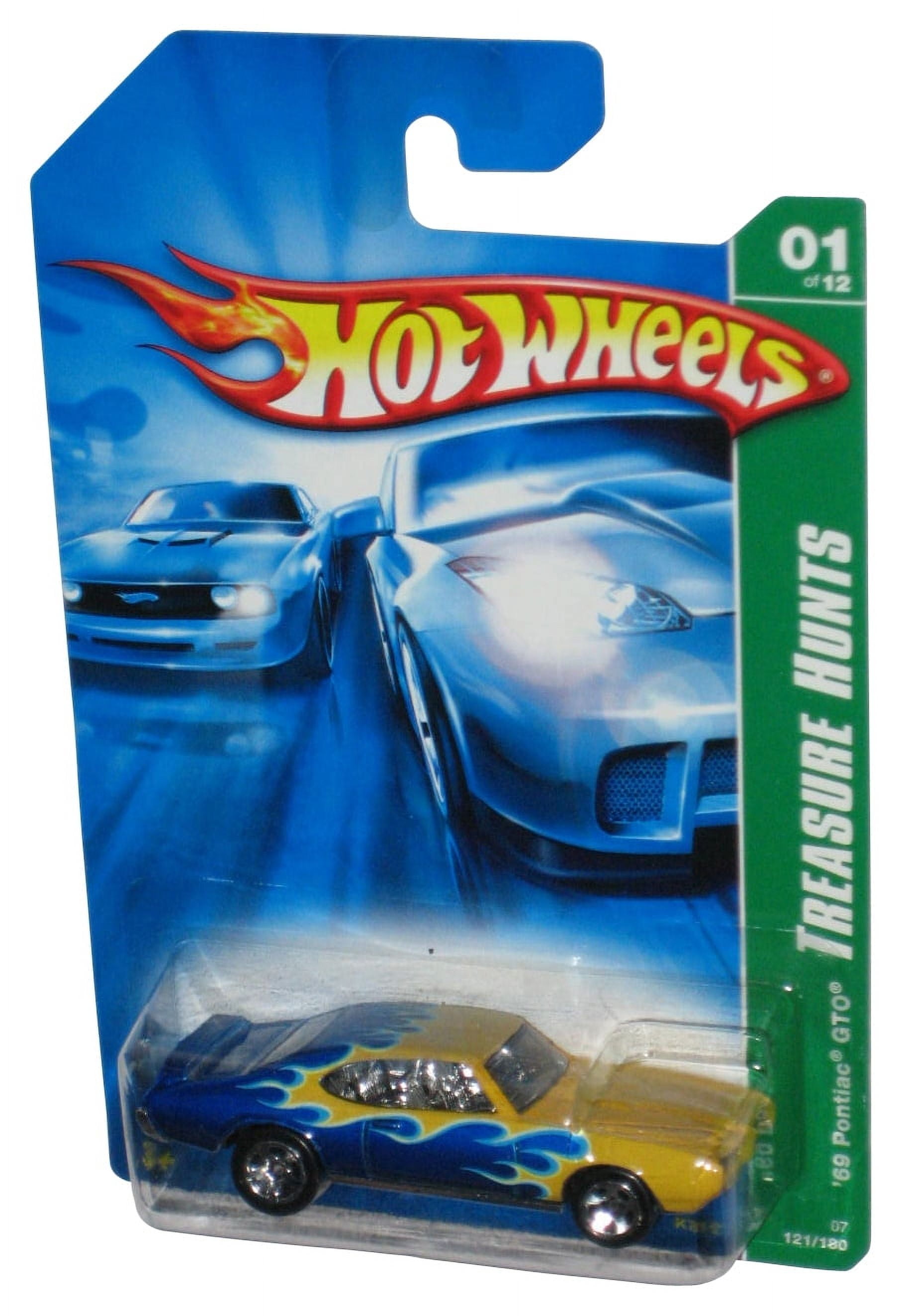 Hot Wheels 2000 Treasure Hunt '67 Pontiac GTO - 1:64 Scale Limited Edition Diecast Model Car