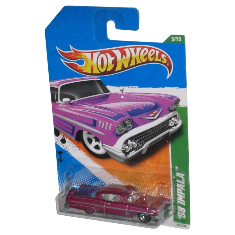 Hot Wheels Treasure Hunts 3/15 (2010) Purple '58 Impala Car Toy 53