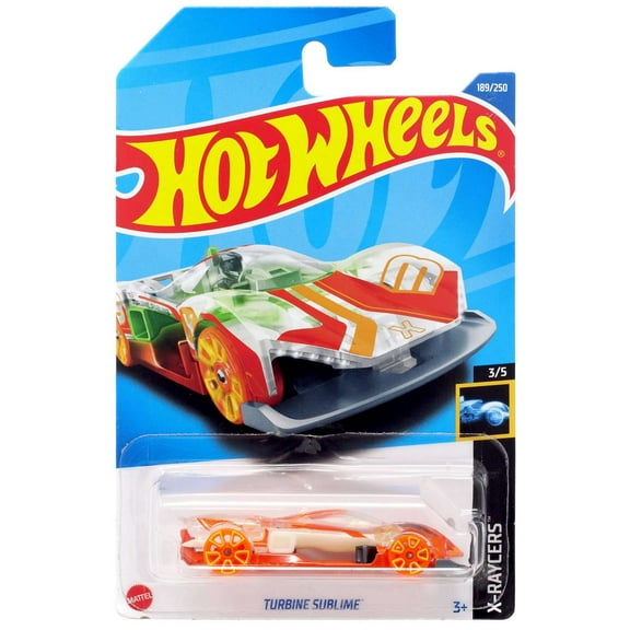 Hot Wheels Turbine Sublime X-Raycers 3/5 189/250 - Assorted