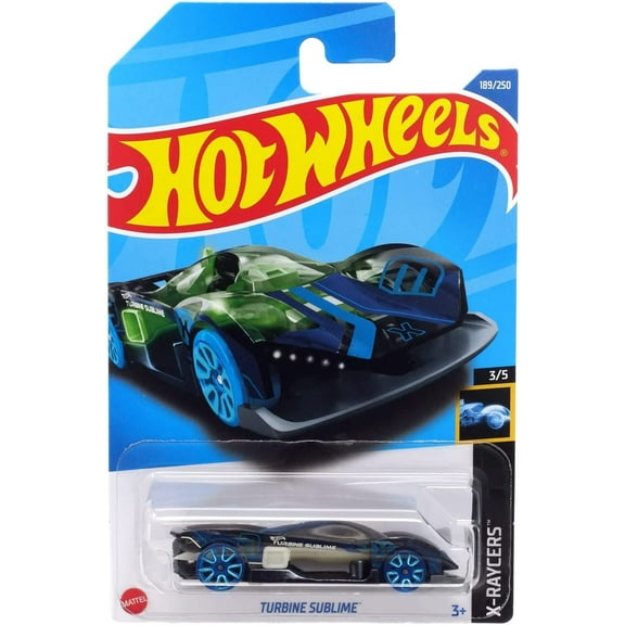 Hot Wheels Turbine Sublime X-Raycers 3/5 189/250 - Assorted