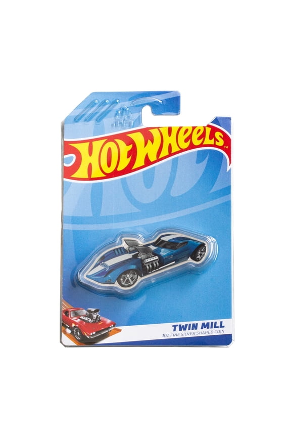Hot Wheels Twin Mill 1 oz Silver Coin $2 Solomon Islands PAMP Suisse