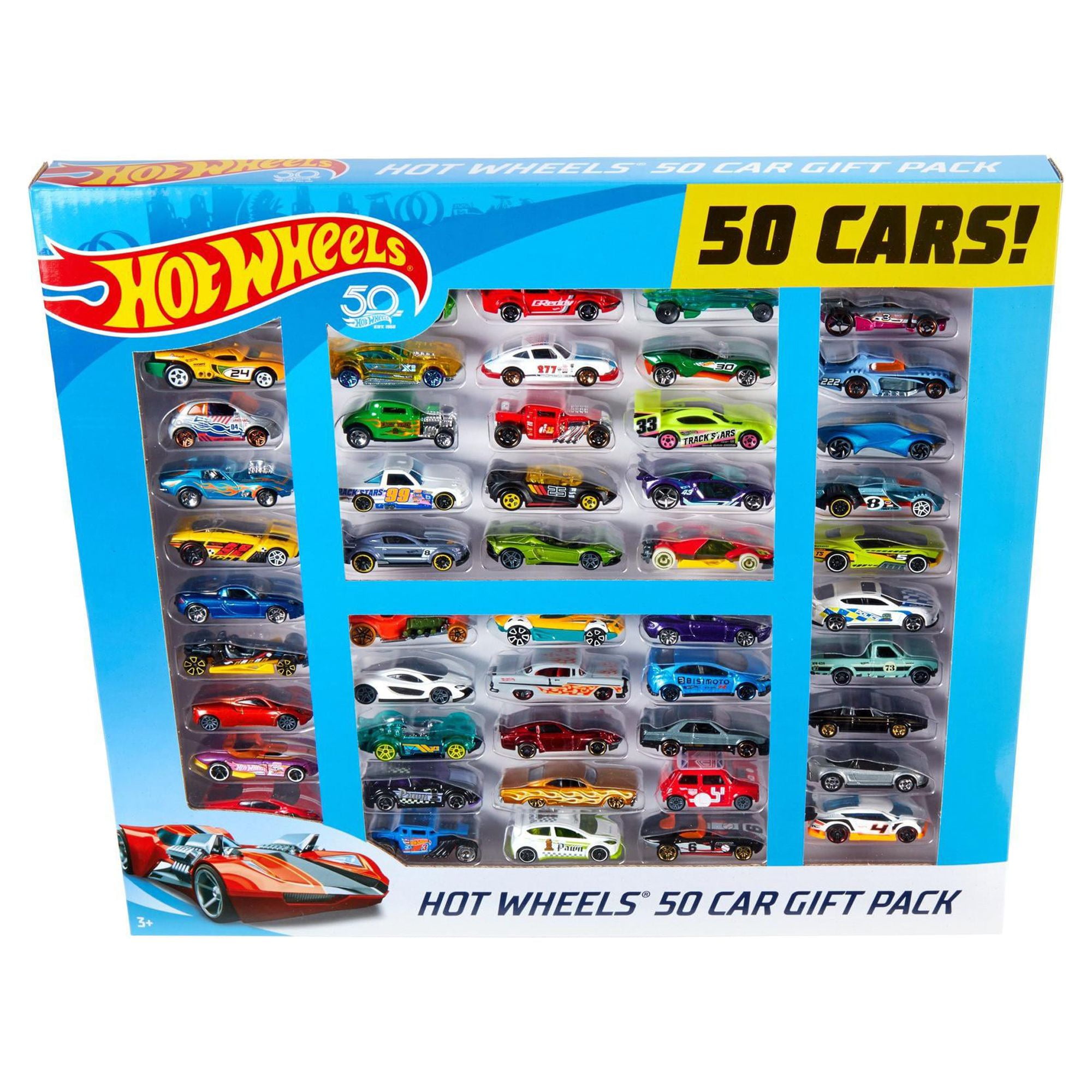 Hot Wheels Ultimate Collectors Gift Pack Car Vehicle Playset (50 Pieces)