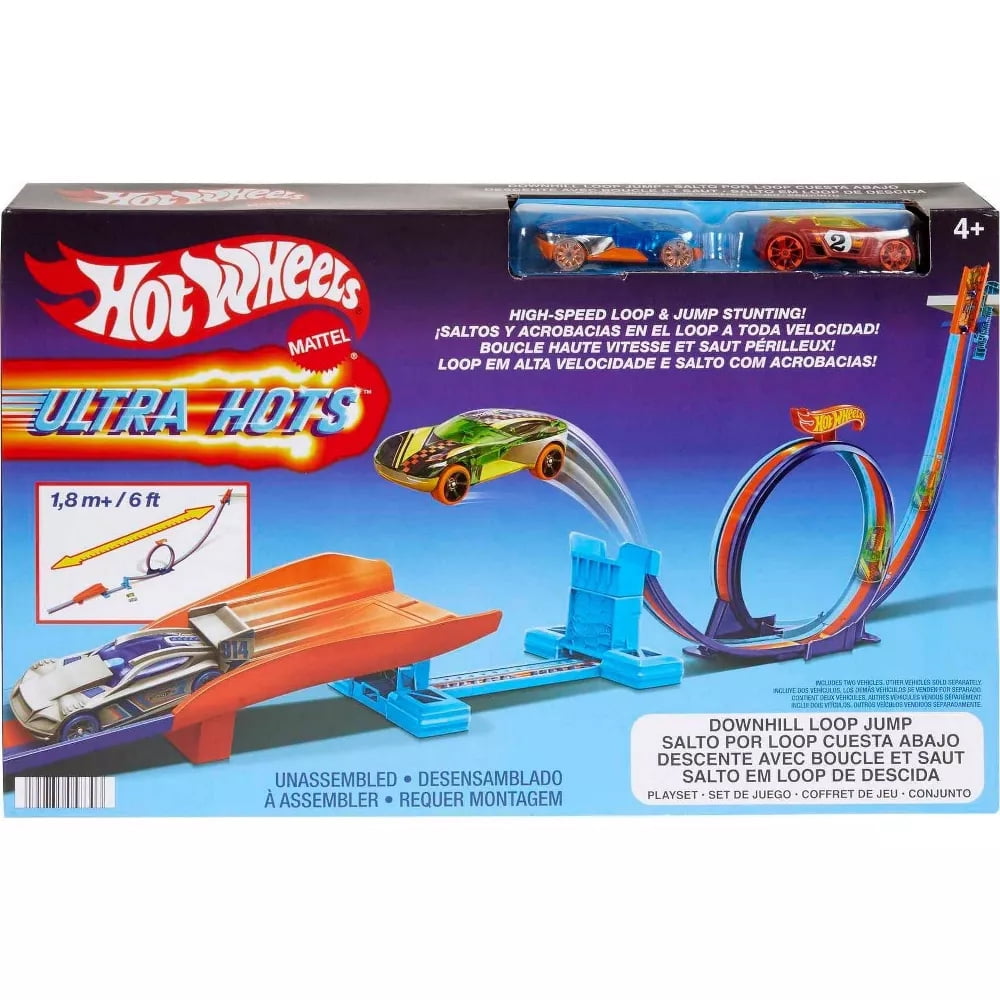 Hot wheels loop and jump discount