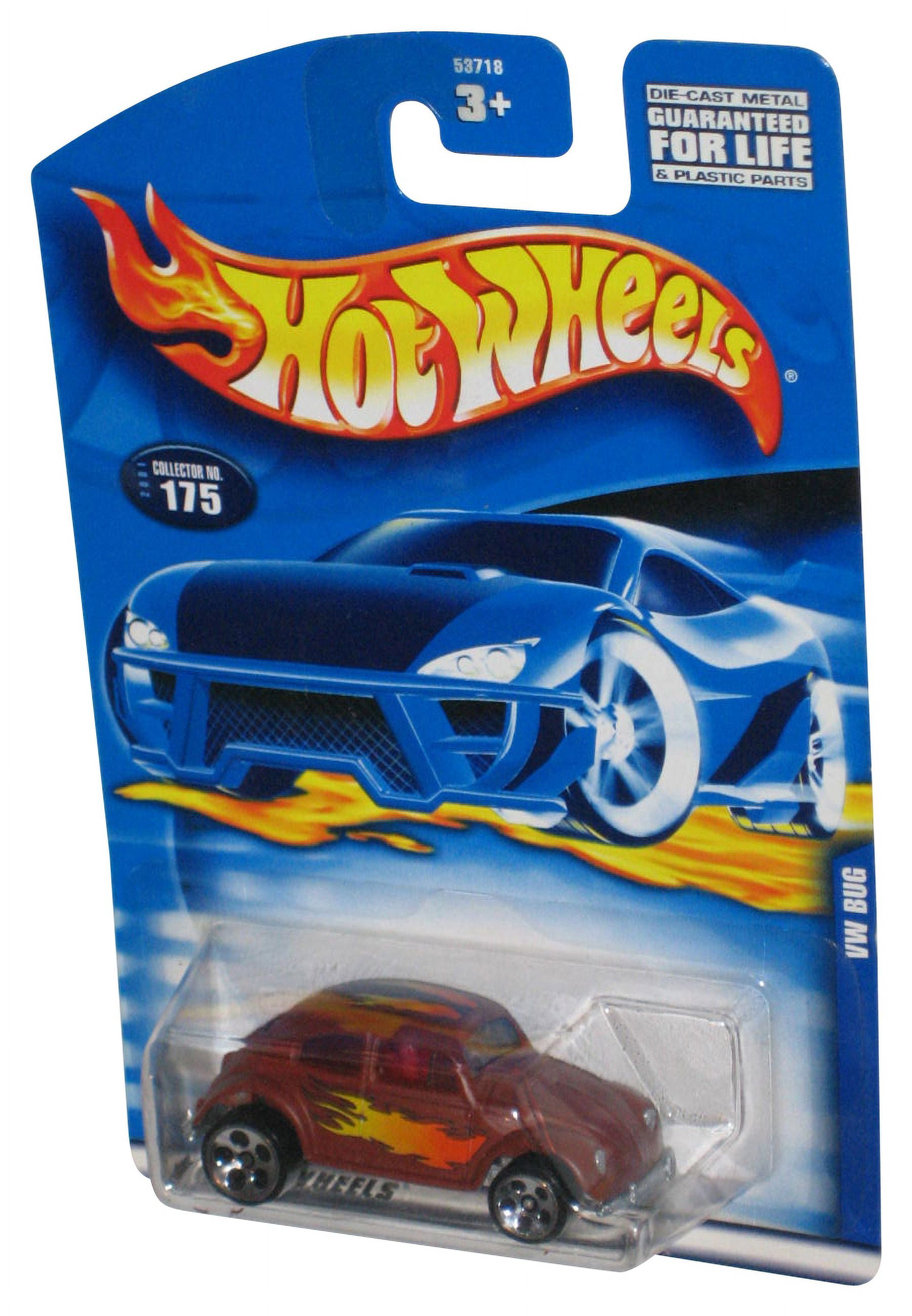 Hot Wheels VW Bug (2001) Mattel Red Die-Cast Toy Car #175 - Walmart.com