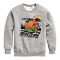 thumbnail image 1 of Hot Wheels - Valentine's Drive to Win - Toddler And Youth Crewneck Fleece Sweatshirt, 1 of 5