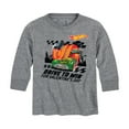 thumbnail image 1 of Hot Wheels - Valentine's Drive to Win - Toddler And Youth Long Sleeve Graphic T-Shirt, 1 of 5
