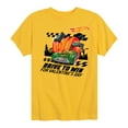 thumbnail image 1 of Hot Wheels - Valentine's Drive to Win - Toddler And Youth Short Sleeve Graphic T-Shirt, 1 of 5