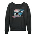 thumbnail image 1 of Hot Wheels - Valentine's Epic - Ladies French Terry Long Sleeve Shirt, 1 of 5