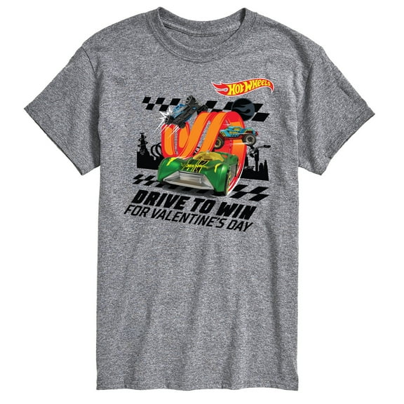Hot Wheels - Valentine's Epic - Men's Short Sleeve Graphic T-Shirt