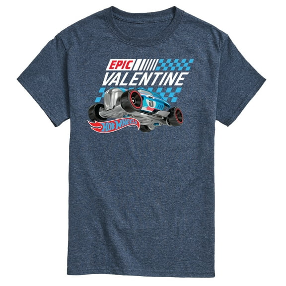 Hot Wheels - Valentine's Epic - Men's Short Sleeve Graphic T-Shirt