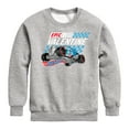 thumbnail image 1 of Hot Wheels - Valentine's Epic - Toddler And Youth Crewneck Fleece Sweatshirt, 1 of 5